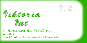 viktoria mut business card